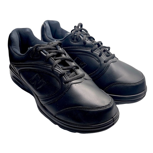 New Balance Women\'s WW812BK Leather Walking Shoes Sneaker Black Size 11.5 NEW